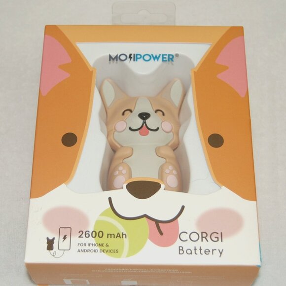 Corgi Battery – Mojipower for IPhone & Android Devices - Picture 1 of 5